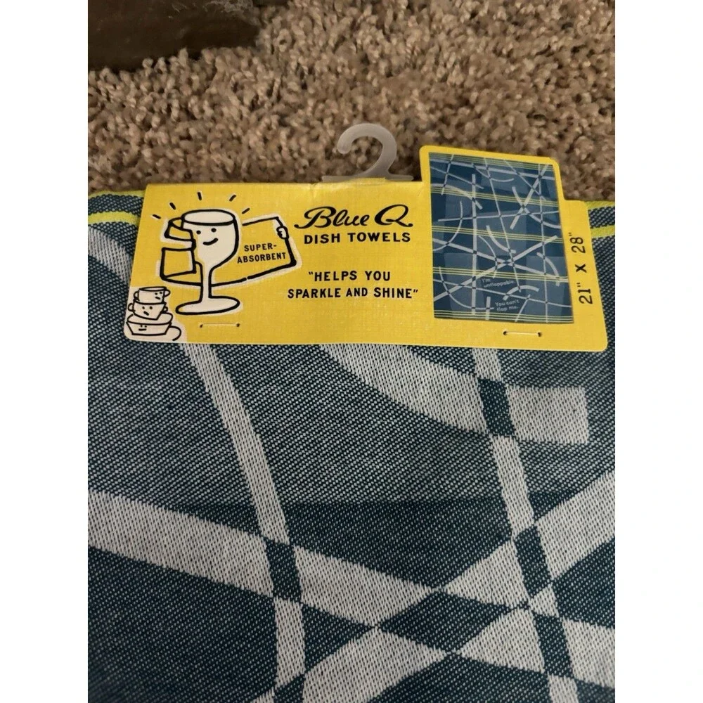 BLue Q Funny Woven Dish Towel ‘I’m Unflappable’